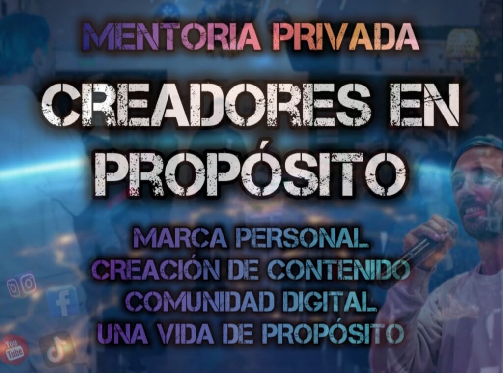 Mentoría Privada Creadores en Propósito
